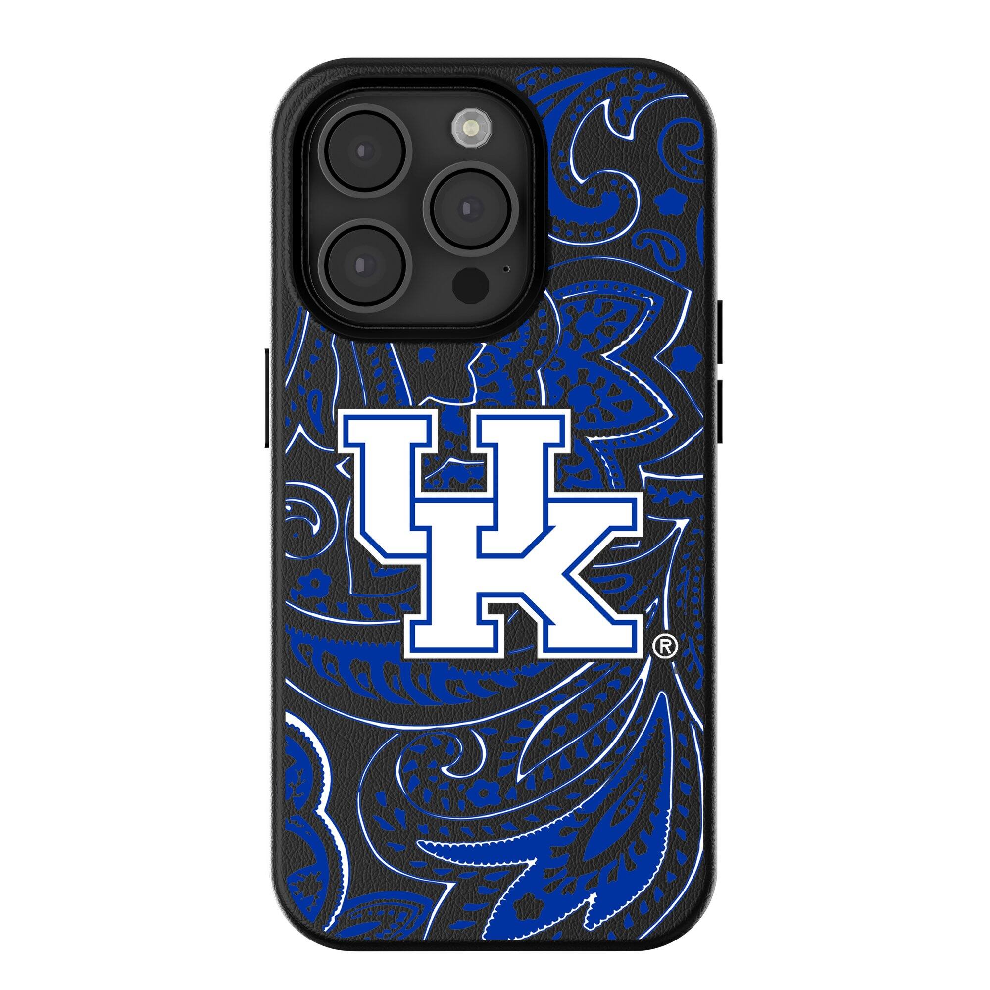 Keyscaper - NCAA - Kentucky Wildcats Paisley iPhone Magnetic Bump Case - 16 Pro Max - Black price history on PriceWatchPro