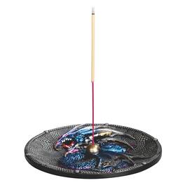 FC Design - 4.5"W Dragon Incense Burner Computer Desk Tabletop Decoration - Multi-Color