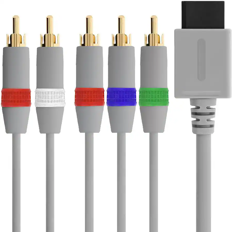 Fosmon For Wii Component Cable (High Definition 480p), Component