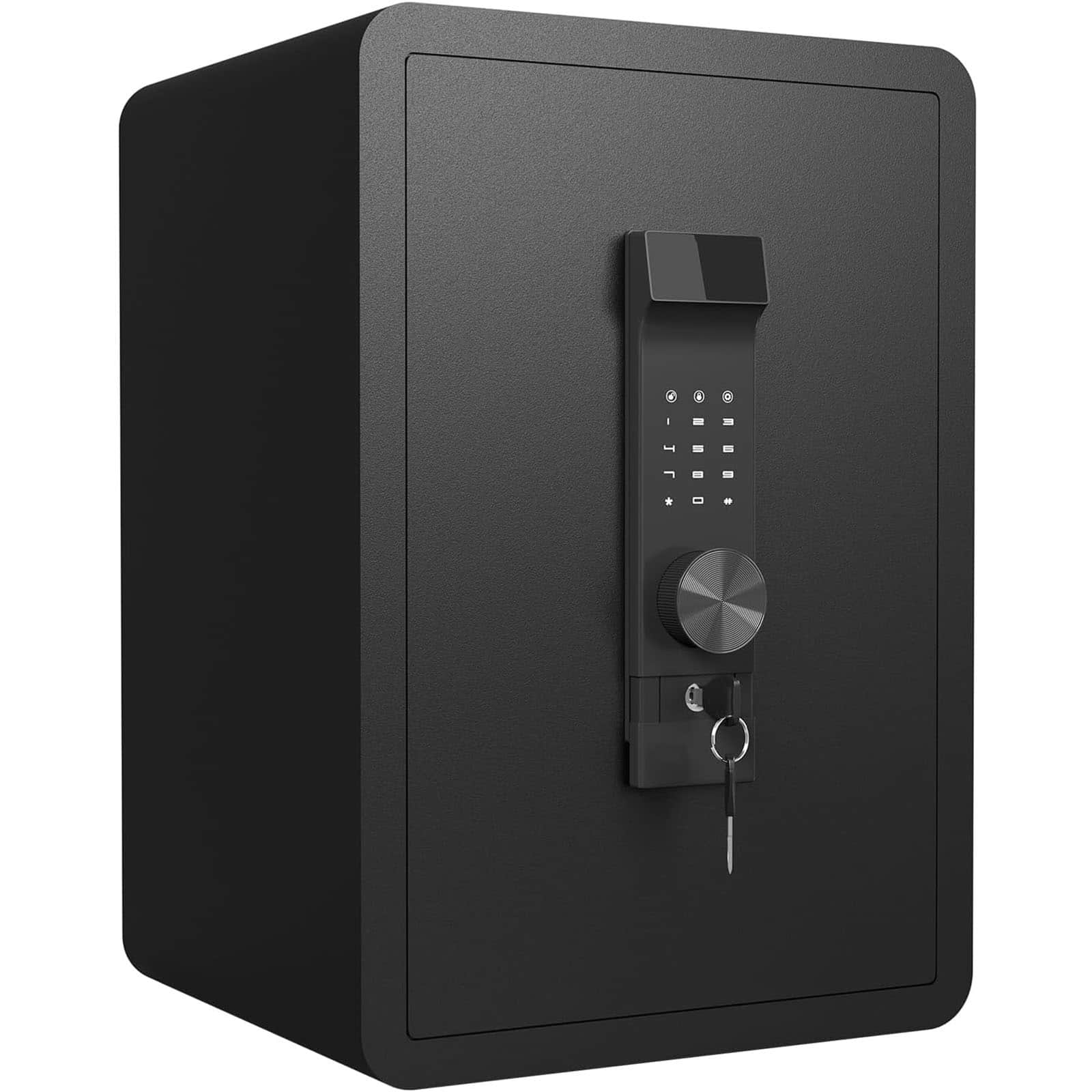Chateau Abodes - Large Fireproof Home Safe with Waterproof Bag, Electronic Keypad & Spare Key, Smart Alert & Removable Shelf - 3.0 Cubic