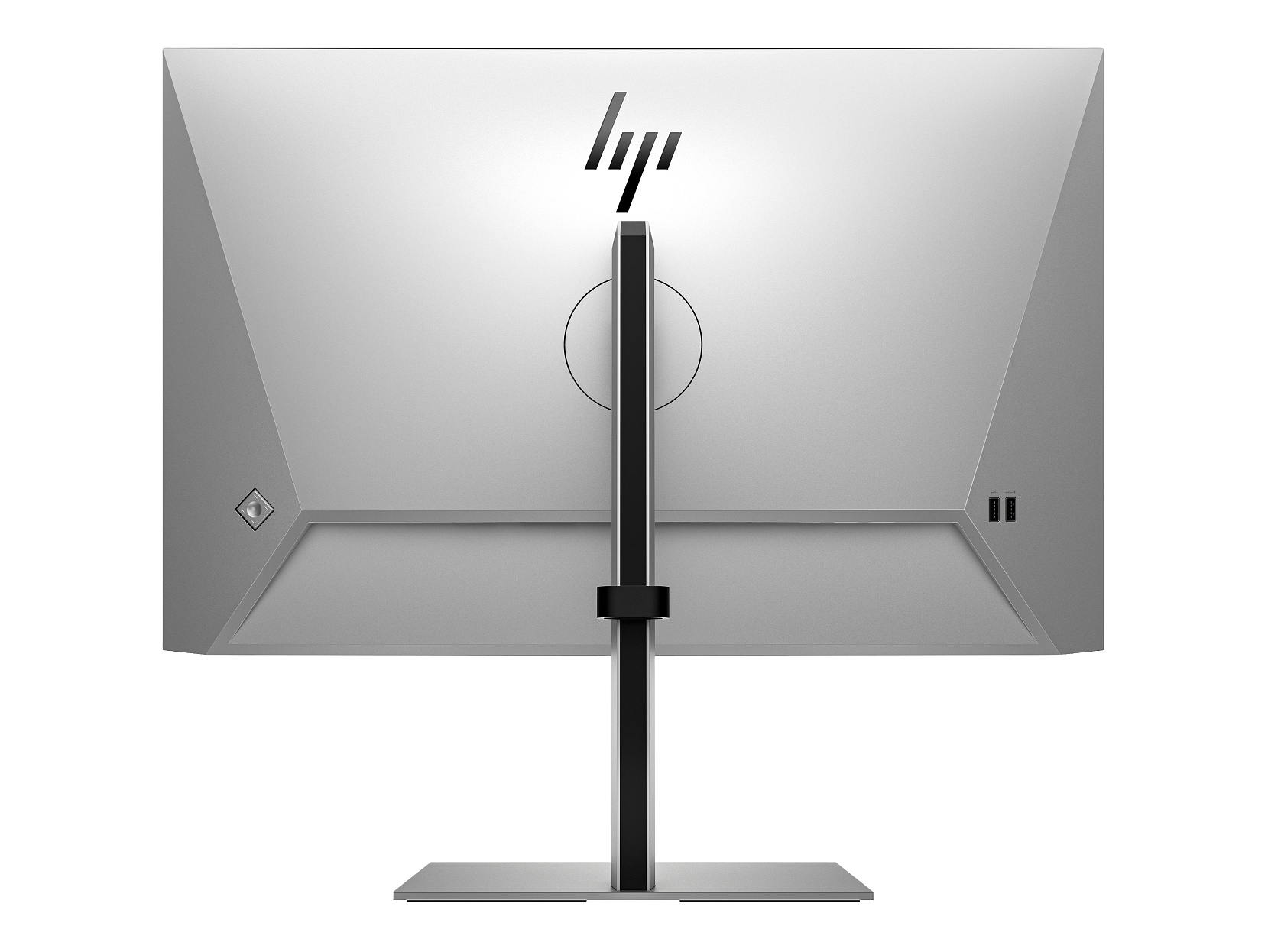 Alt View 3. HP - HP Series 7 Pro 24" WUXGA IPS Monitor, AntiGlare, FlickerFree, Displayport, HDMI, w/DKZ Hub & ErgoFlexy Single Mount Arm - Black/Silver.