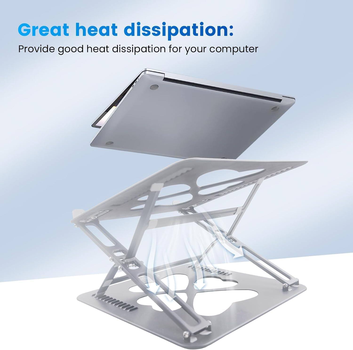 Great heat dissipation:  
Provide good heat dissipation for your computer