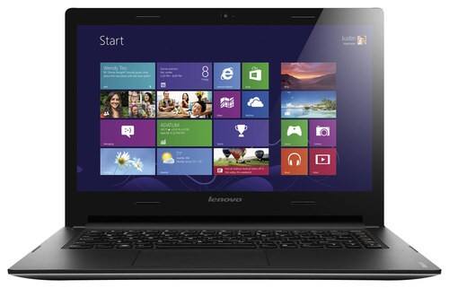 Front Standard. Lenovo - IdeaPad 14" Touch-Screen Laptop - 4GB Memory - 500GB Hard Drive.