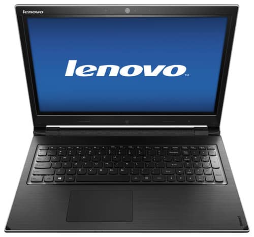 Front Standard. Lenovo - Flex 15.6" Touch-Screen Laptop - 8GB Memory - 500GB Hard Drive - Black/Gray.