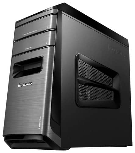 Front Standard. Lenovo - Desktop - 12GB Memory - 2TB Hard Drive.