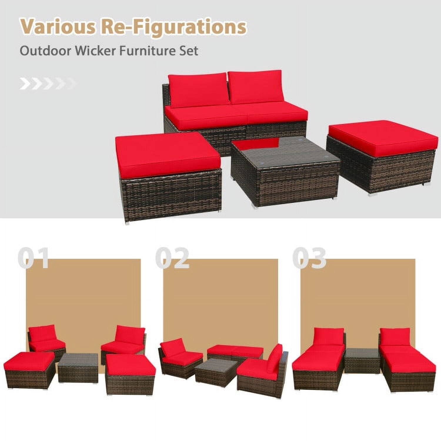 Various Re-Figurations Outdoor Wicker Furniture Set

01 02 03