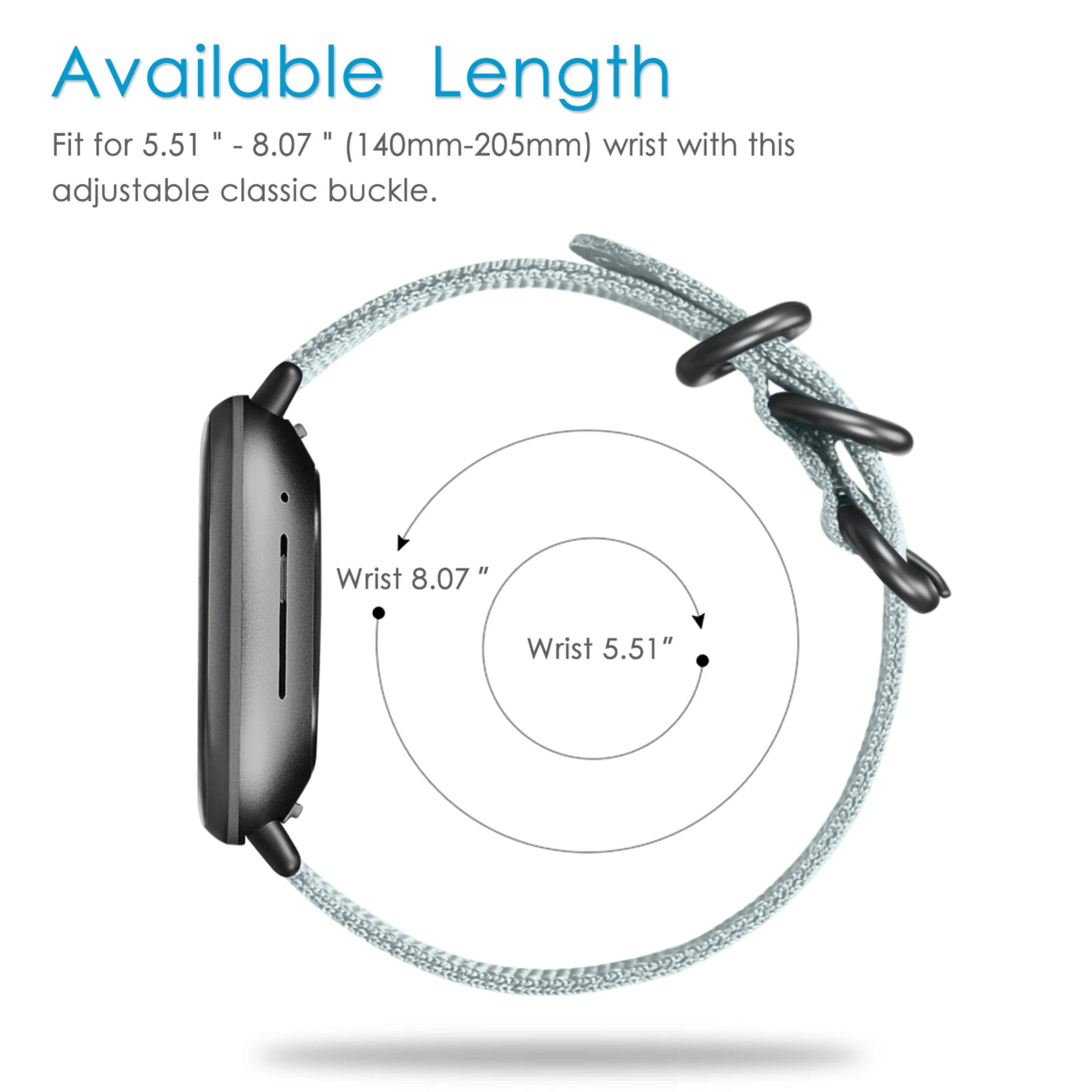 Available Length

Fit for 5.51" - 8.07" (140mm-205mm) wrist with this adjustable classic buckle.

Wrist 8.07"
Wrist 5.51"