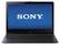 Front Standard. Sony - VAIO Fit 2-in-1 14" Touch-Screen Laptop - 8GB Memory - 750GB Hard Drive - Black.