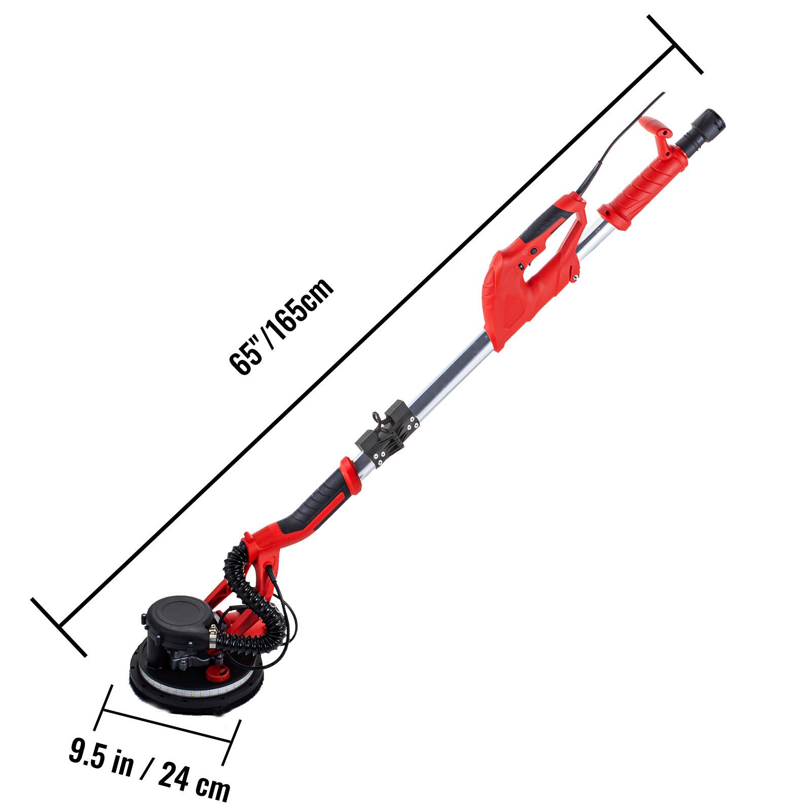 65" / 165cm  
9.5 in / 24 cm