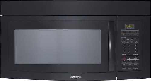  Samsung - 1.7 Cu. Ft. Over-the-Range Microwave - Black
