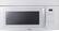 Front Standard. Samsung - 1.7 Cu. Ft. Over-the-Range Microwave - White.