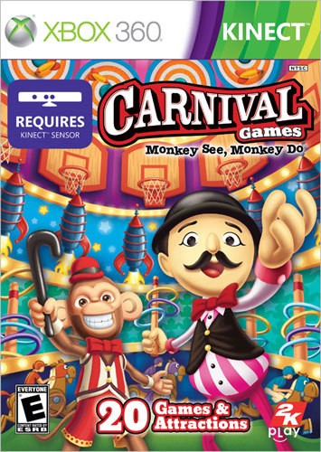  Carnival Games: Monkey See, Monkey Do - Xbox 360