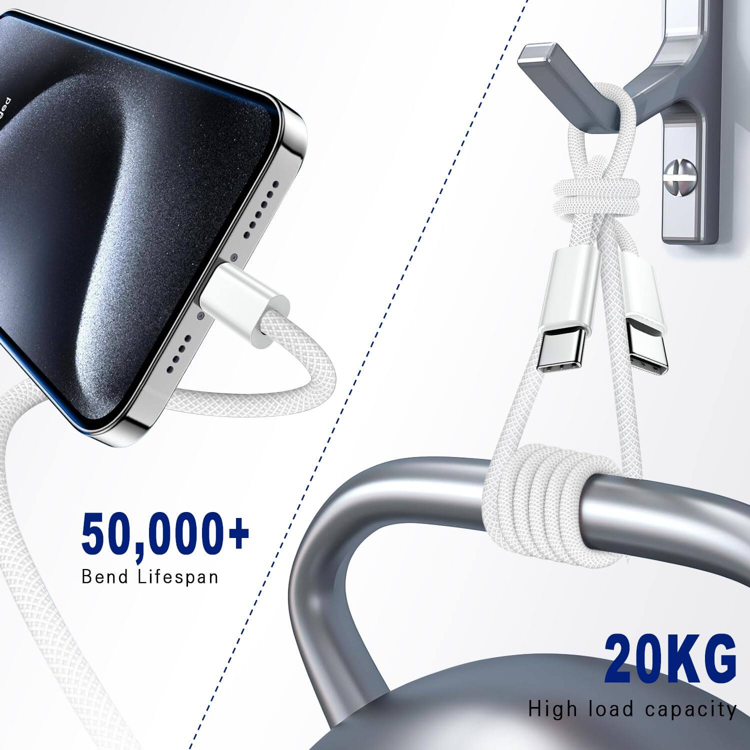 PSF 50,000+  
Bend Lifespan  
20KG  
High load capacity