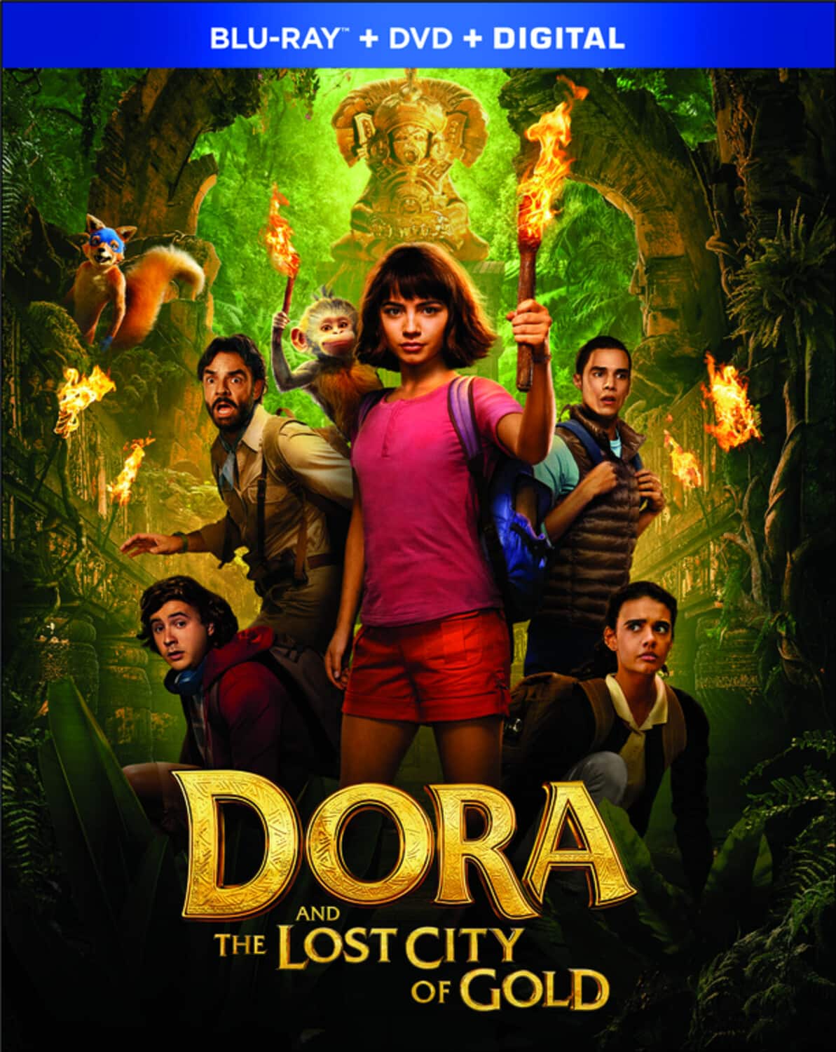 Front. Dora and the Lost City of Gold   - BLU-RAY.