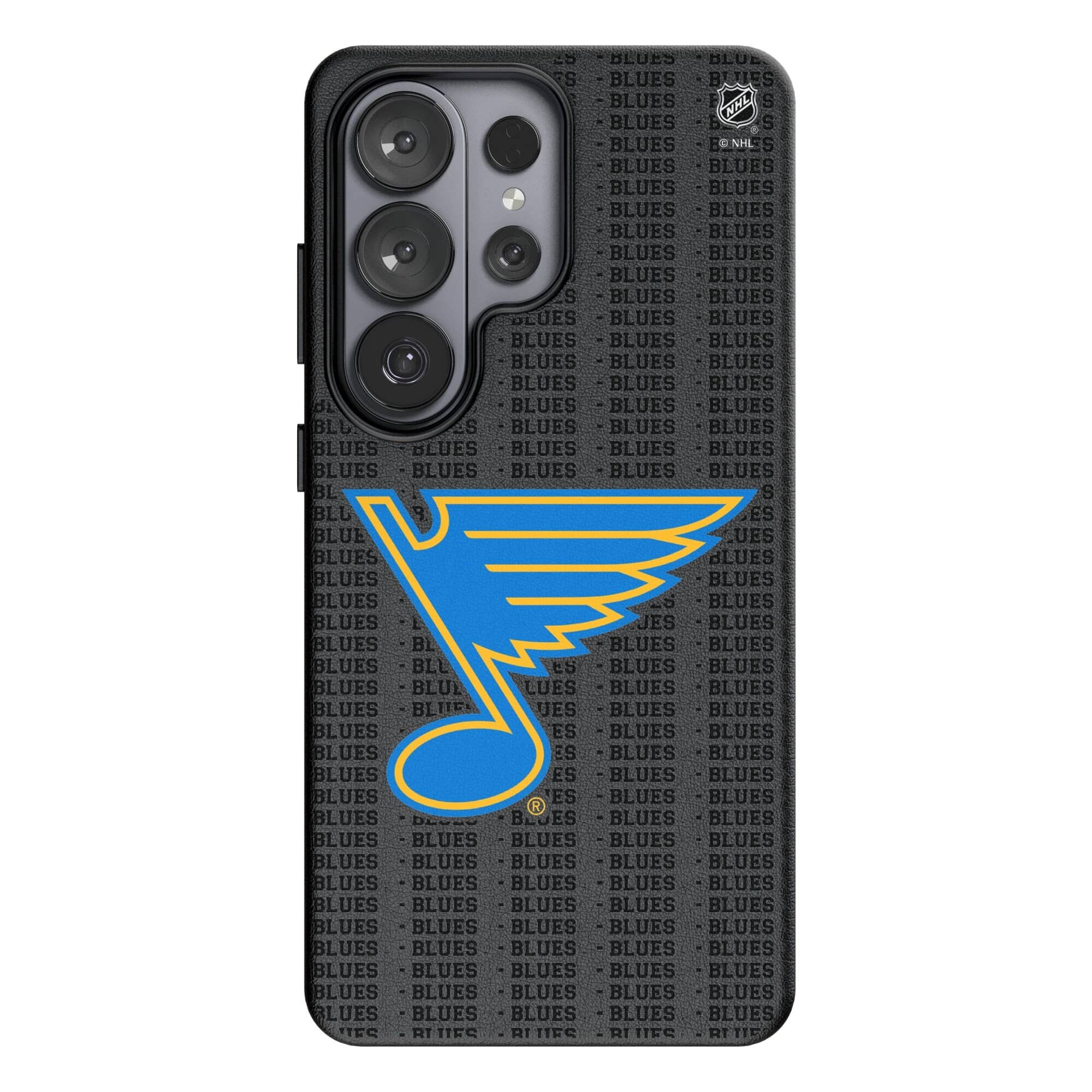 Keyscaper - NHL - St. Louis Blues Text Backdrop Galaxy Magnetic Bump Case - S24 Plus - Black price history on PriceWatchPro