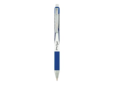 Alt View 1. Zebra - Z-Grip Flight Retractable Ballpoint Pen, Bold Point, 1.2mm, Blue Ink, Dozen - Blue.