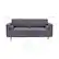 Alt View Zoom 13. CorLiving - Mulberry 3-Seat Fabric Upholstered Modern Sofa - Gray.