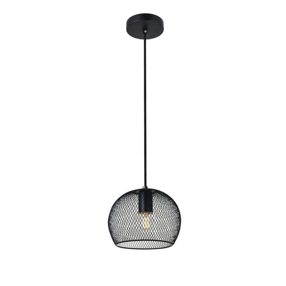 Living District - Keller 1 Light Pendant - Black price history on PriceWatchPro