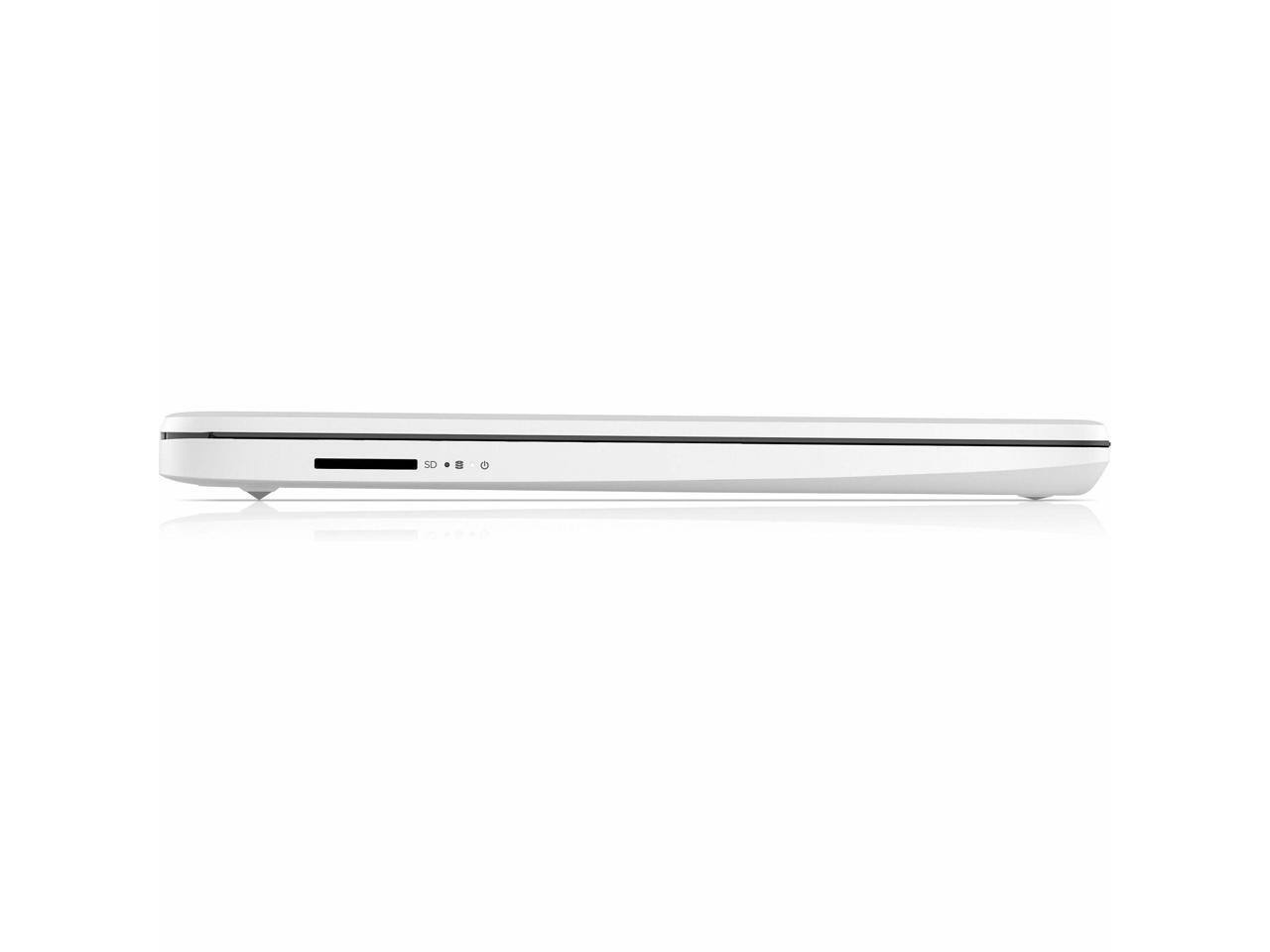 Alt View 3. HP - HP 14-dq3220nr 14" HD Touch - Celeron N4500 1.1GHz - 4GB - 64GB eMMC - Win 11 S Mode - Intel UHD - Snowflake White - Snowflake White, Snow White.