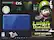 Front Standard. Nintendo - 3DS with Luigi's Mansion: Dark Moon - Cobalt Blue.