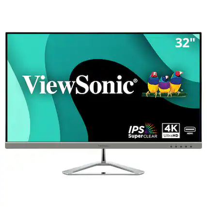32" ViewSonic IPS SuperCLEAR 4K UltraHD HDMI