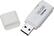 Angle Standard. Toshiba - 16GB USB 2.0 Flash Drive - White.