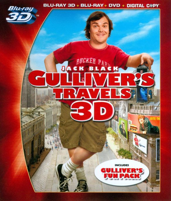 

Gulliver's Travels [4 Discs] [Includes Digital Copy] [3D] [Blu-ray/DVD] [Blu-ray/Blu-ray 3D/DVD] [2010]
