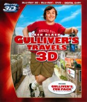 Gulliver's Travels [4 Discs] [Includes Digital Copy] [3D] [Blu-ray/DVD] [Blu-ray/Blu-ray 3D/DVD] [2010] - Front_Original