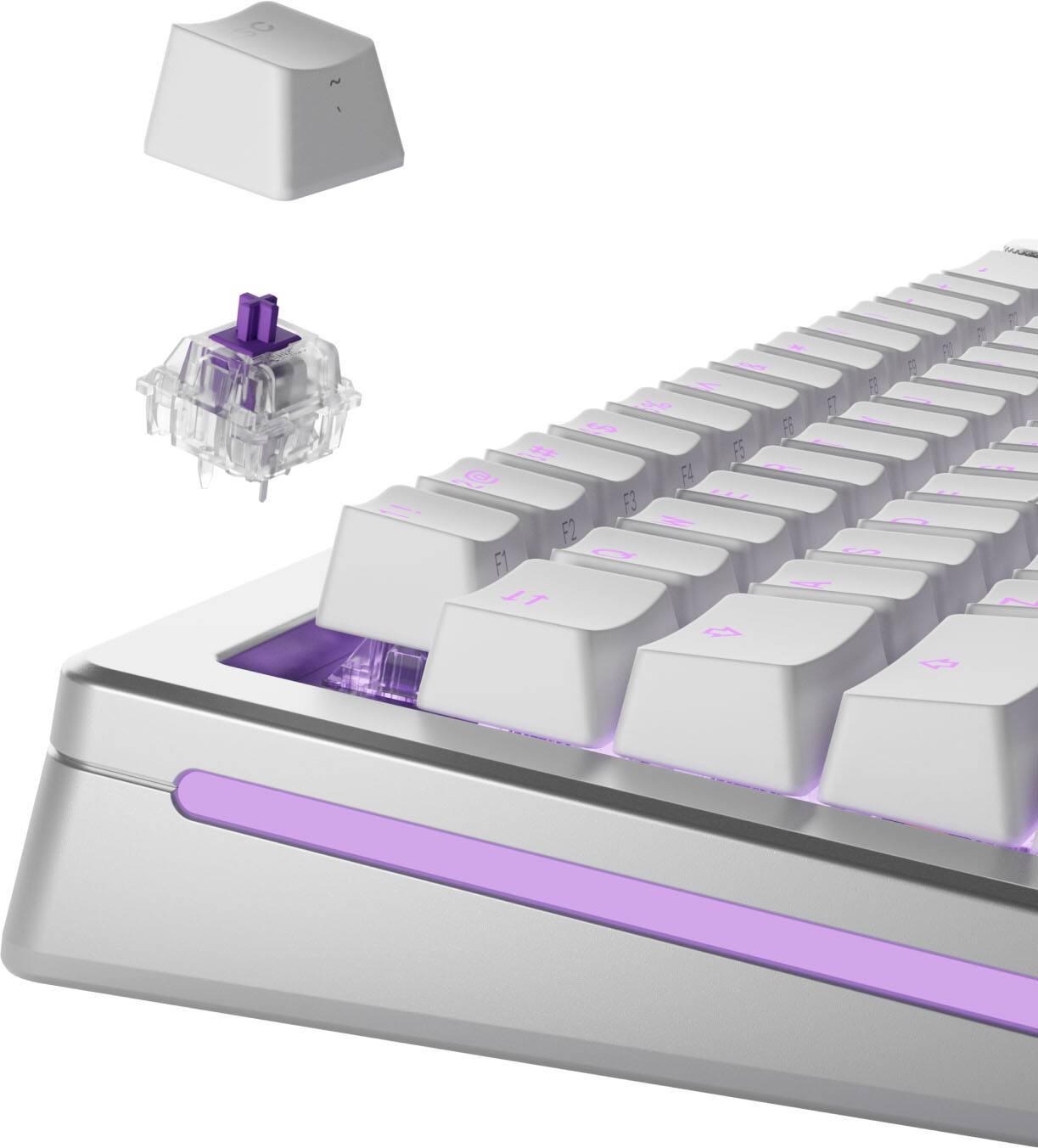 Alt View 21. Glorious - Lubed Mechanical Keyboard 5-pin Hot Swappable Switches (110x) - Mako.