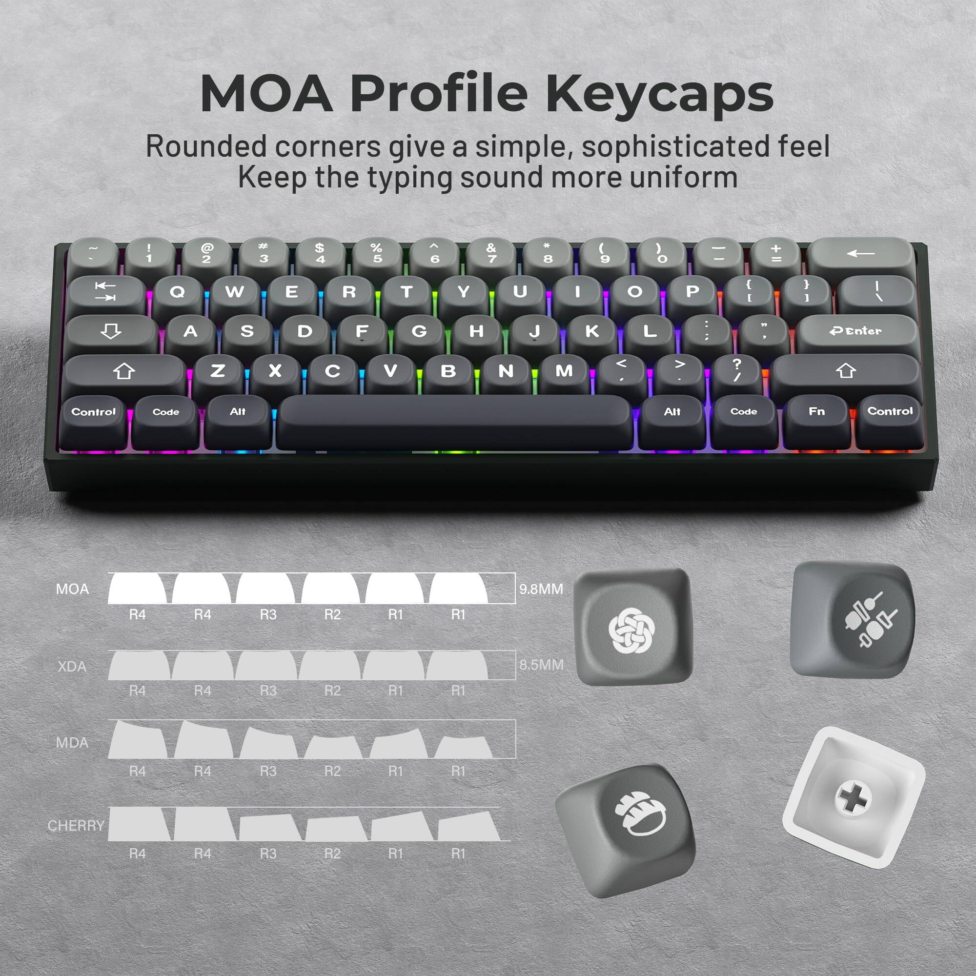 Stamp n Camp Xvx Pbt Keycaps Custom 132 Keys Set For Cherry Gateron Mx ...