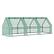 Front. Outsunny - 9' x 3' x 3' Mini Greenhouse with Zippered Doors & Roll-up Windows, Portable Plant Hot House with Durable PE Cover.