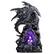 Front. FC Design - FC Design 11"H Medieval Dragon Guarding LED Faux Crystal Cave Figurine Statue Desk Tabletop Medieval Gaming Home Decor - Multi-Color.
