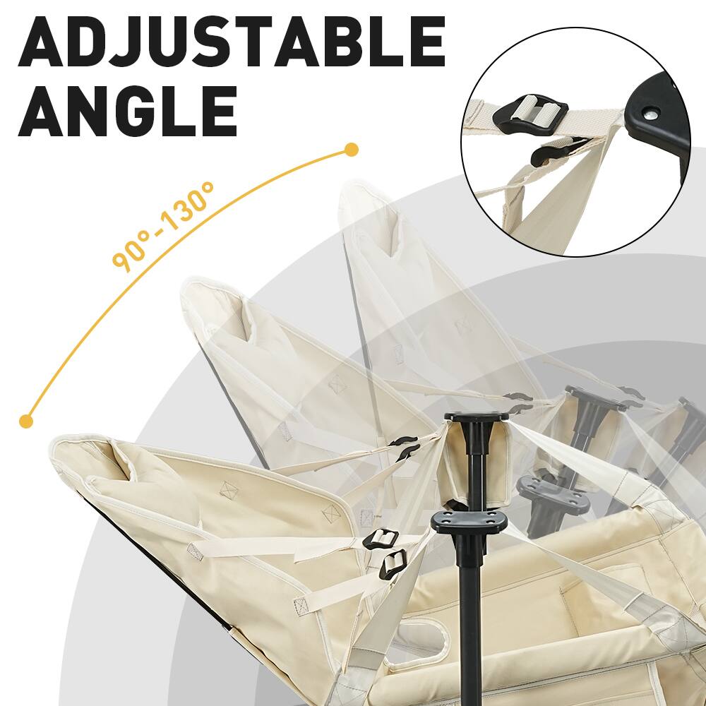 ADJUSTABLE ANGLE 90-130°