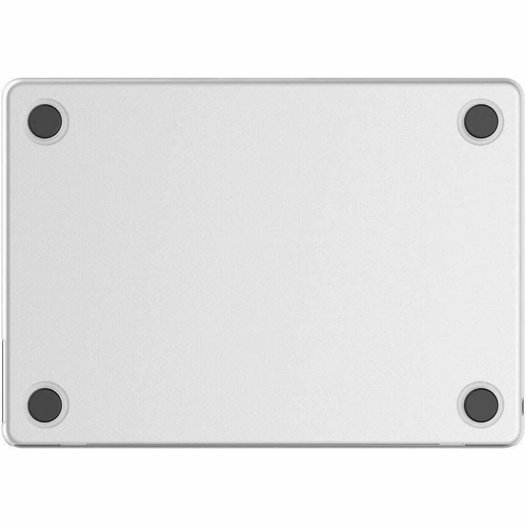Alt View 2. Incase - Incase Hardshell MacBook Air Case - For Apple MacBook Air - Textured Dot - Clear - Rubber, Makrolon - 15" Maximum Screen - Gray/Clear.