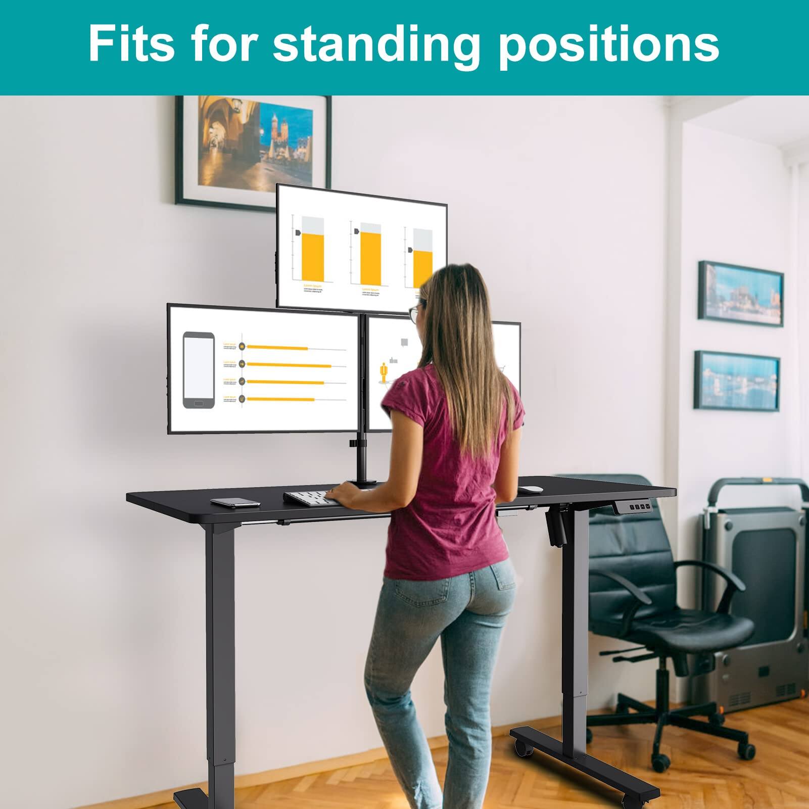 Fits for standing positions