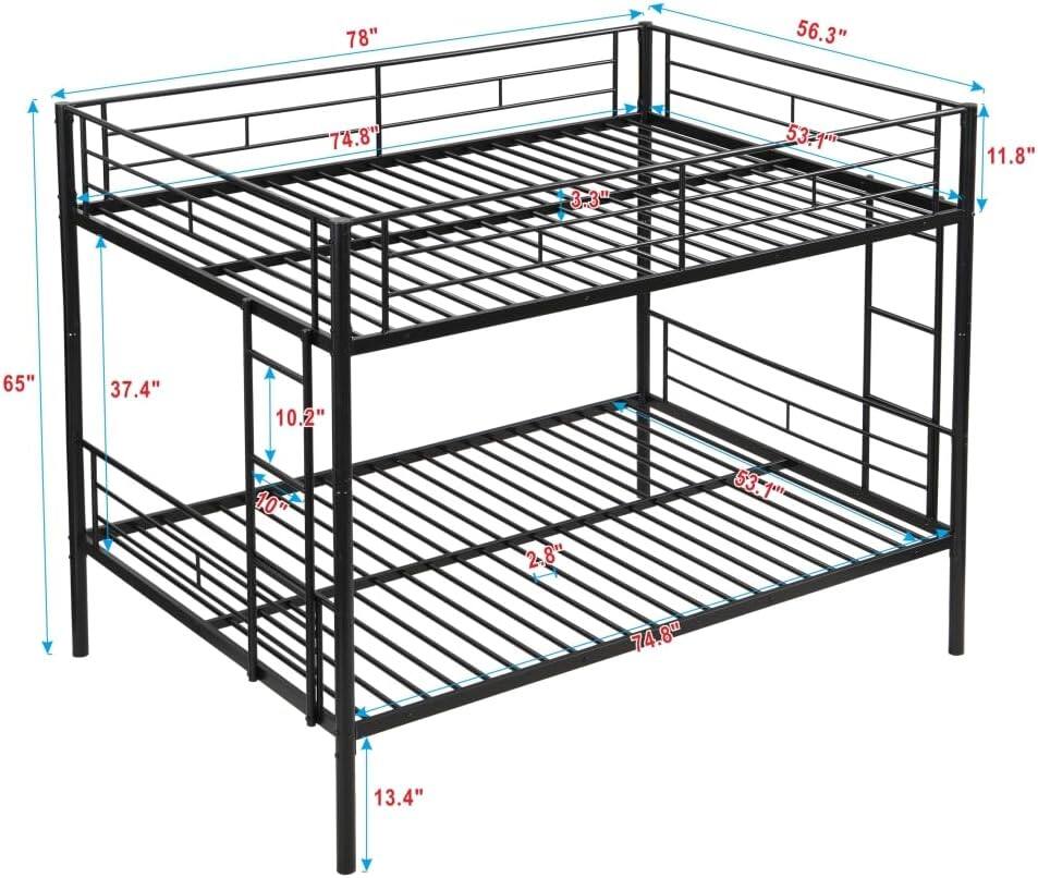 Sure, here is the corrected and grouped text from the image:

- **Width:** 78"
- **Depth:** 56.3"
- **Height:** 65"
- **Height from floor to top shelf:** 13.4"
- **Height from floor to middle shelf:** 10.2"
- **Height from floor to bottom shelf:** 2.8"
- **Height from floor to bottom of frame:** 13.4"
- **Height from floor to bottom of frame (alternative measurement): 10"**
- **Height from floor to bottom of frame (alternative measurement): 10.2"**
- **Height from floor to bottom of frame (alternative measurement): 10"**
- **Height from floor to bottom of frame (alternative measurement): 10.2"**
- **Height from floor to bottom of frame (alternative measurement): 10"**
- **Height from floor to bottom of frame (alternative measurement): 10.2"**
- **Height from floor to bottom of frame (alternative measurement): 10"**
- **Height from floor to bottom of frame (alternative measurement): 10.2"**
- **Height from floor