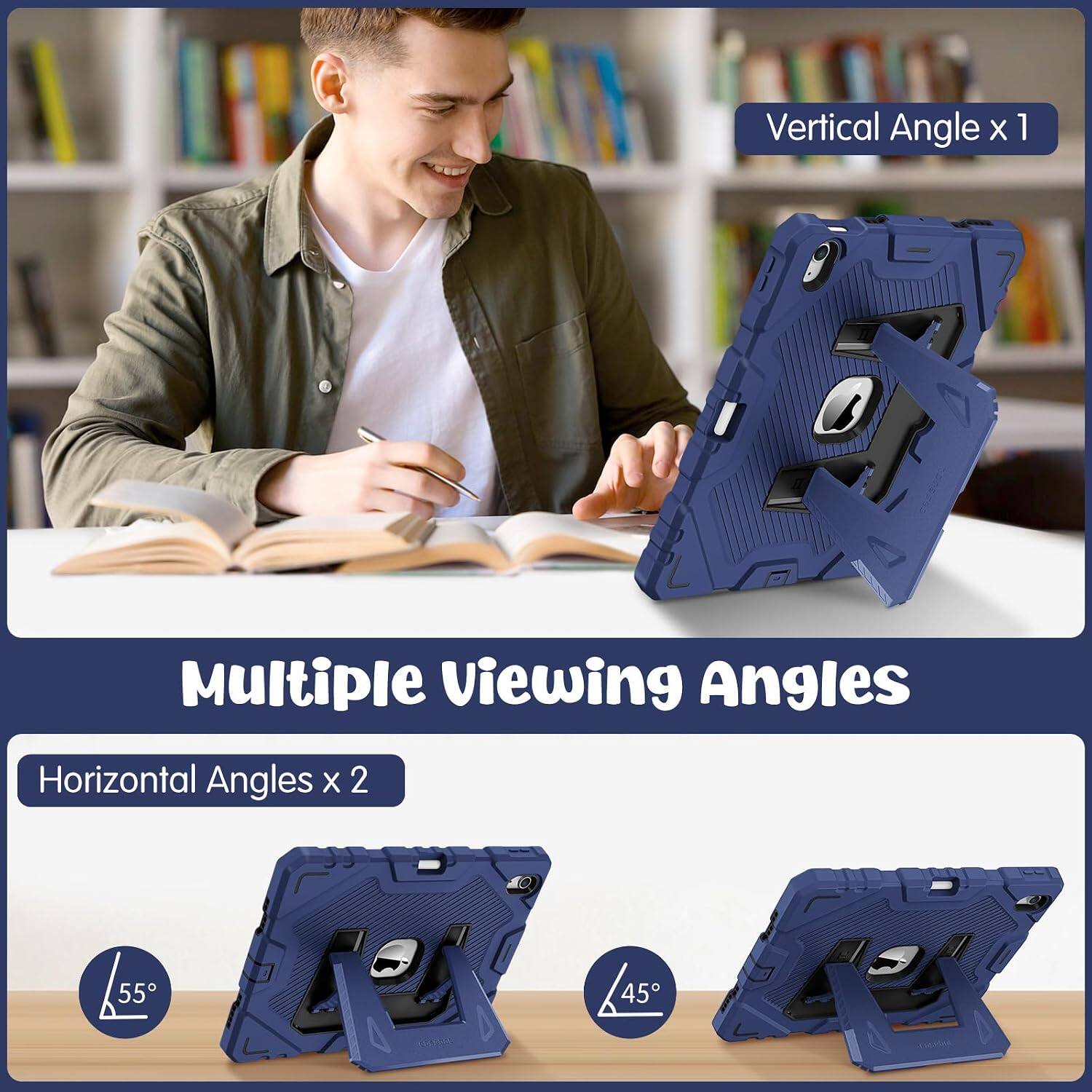 Vertical Angle x 1  
Multiple Viewing Angles  
Horizontal Angles x 2  
55°  
45°