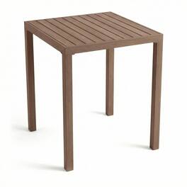 Martha Stewart - Bedford 35.5" Indoor-Outdoor Patio Bar Height Table - Brown