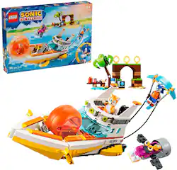 LEGO - Sonic the Hedgehog: Tails’ Adventure Boat Video Game Toy Building Set 76997 - Front_Zoom
