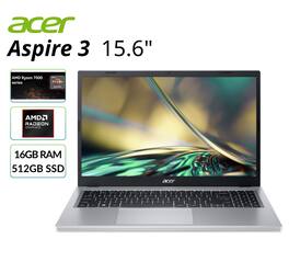 Acer - Refurbished Excellent - Aspire 3 A315-24PT A315-24PT-R0UX 15.6" Touchscreen Notebook AMD Ryzen 5 7520U 16GB RAM 512GB SSD W11 Home - Silver
