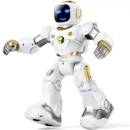 Ruko - 1088 Smart Robots for Kids, Large Programmable Interactive RC Robot with Voice Control, Gifts for boys and girls - Gold