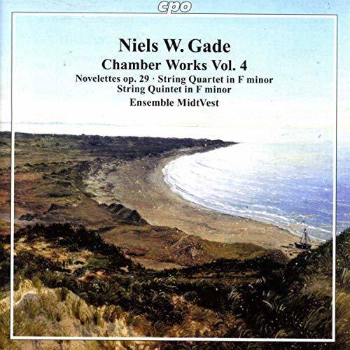 Niels W. Gade  
Chamber Works Vol. 4  
Novellets op. 29 • String Quartet in F minor • String Quintet in F minor  
Ensemble MidtVest