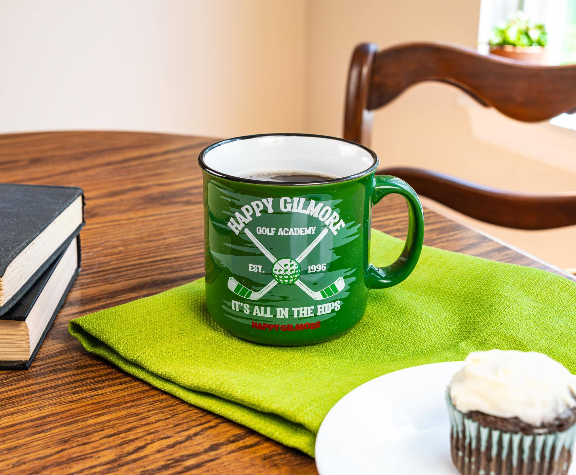 HAPPY GILMORE  
GOLF ACADEMY  
EST. 1996  
IT'S ALL IN THE HIPS  
HAPPY GILMORE