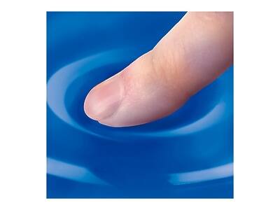 Alt View 1. Fellowes - Crystals Gel Mouse Pad/Wrist Rest Combo, Non-Skid Base, Blue - Blue.