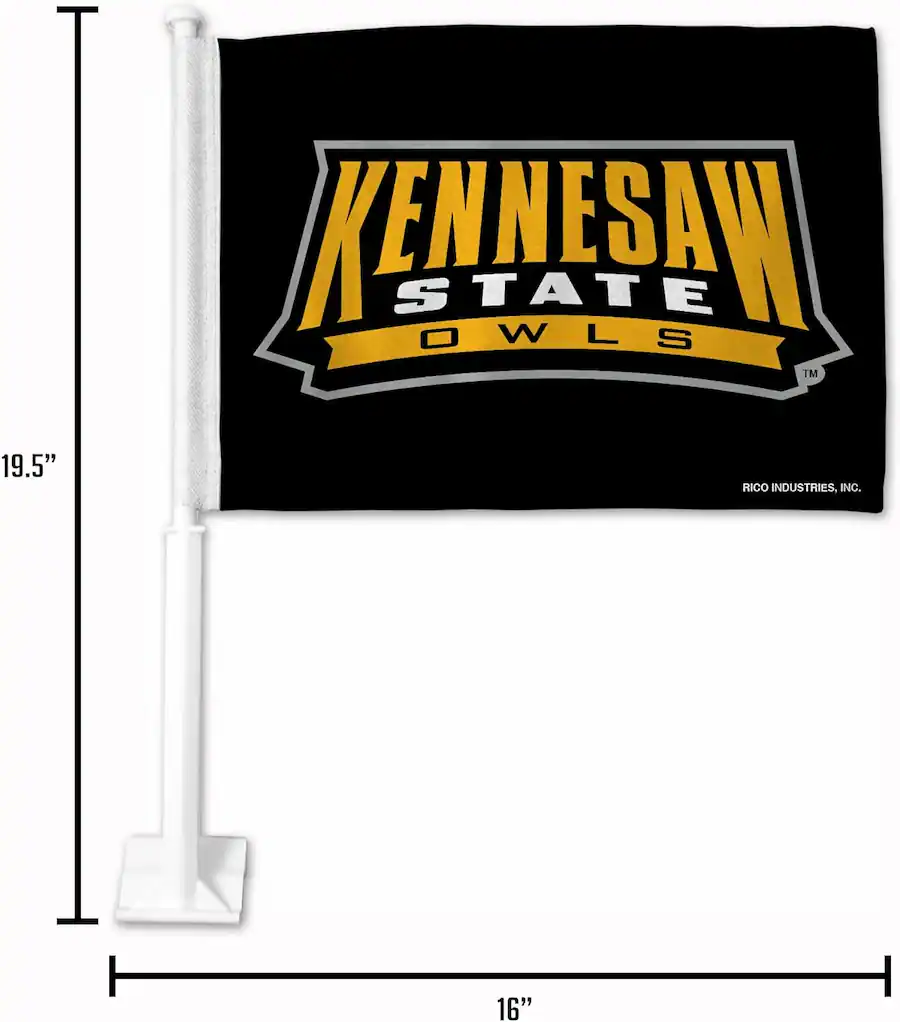 Rico Industries Iowa State Cyclones 14x19 Double Sided Window Mount Car ...