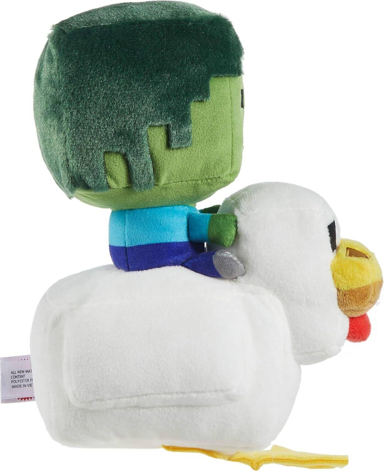 Mattel Deluxe 8'' Zombie Chicken Jockey Plush COLLECTIBLES
