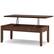 Angle. Simpli Home - Artisan Lift Top Coffee Table - Russet Brown.