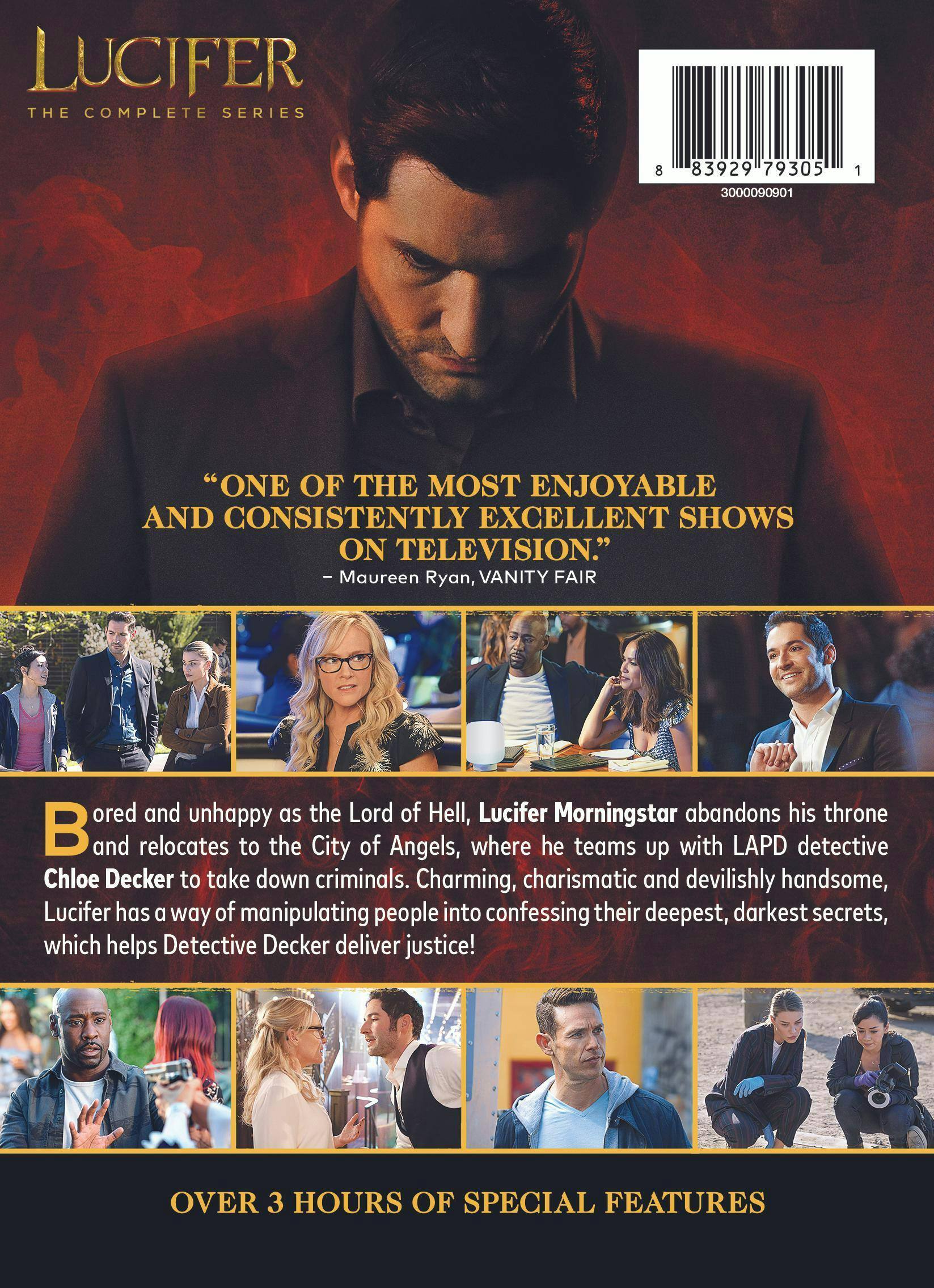 Angle. Lucifer: The Complete Series (Box Set) [DVD].