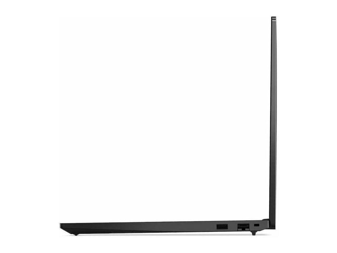 Alt View 4. Lenovo - Lenovo ThinkPad E16 Gen 2 16.0" AMD Ryzen 5 7535U AMD Radeon 660M 16GB Memory 256GB SSD Windows 11 Pro 21M5000GUS - Black.