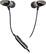 Front Standard. Polk - Nue Era Earbud Headphones - Black.